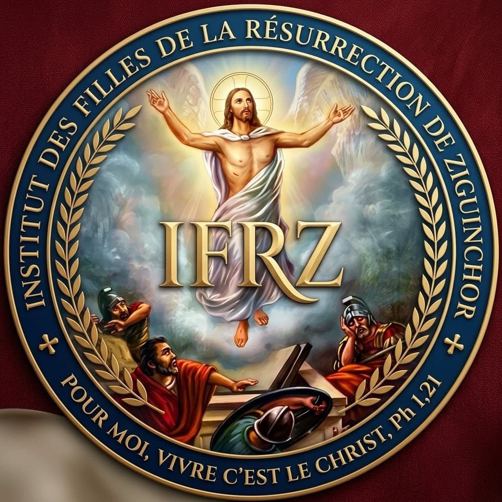 Logo Institut des Filles de la Résurrection de Ziguinchor